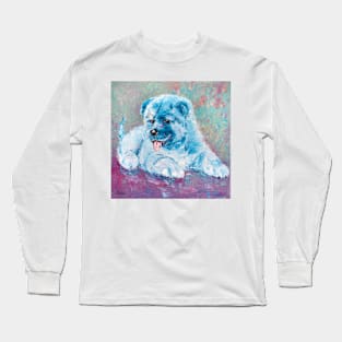 Akita Puppy Long Sleeve T-Shirt